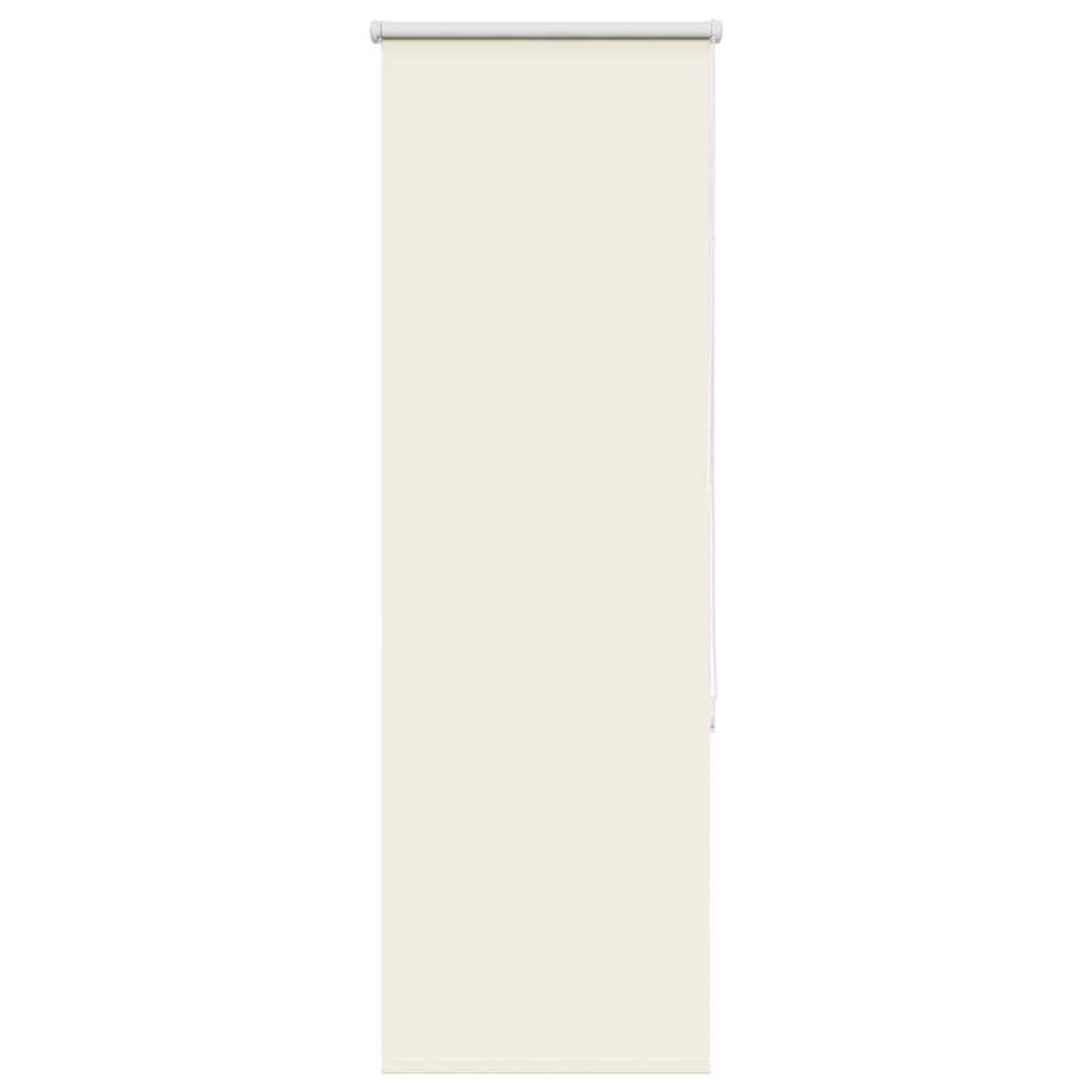 Mørklægnings-rullegardin 40×175 cm - råhvid polyester billede