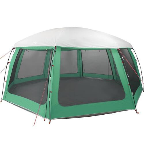 Pooltelt med aftagelig flue og netvægge 690x690 cm havgrøn