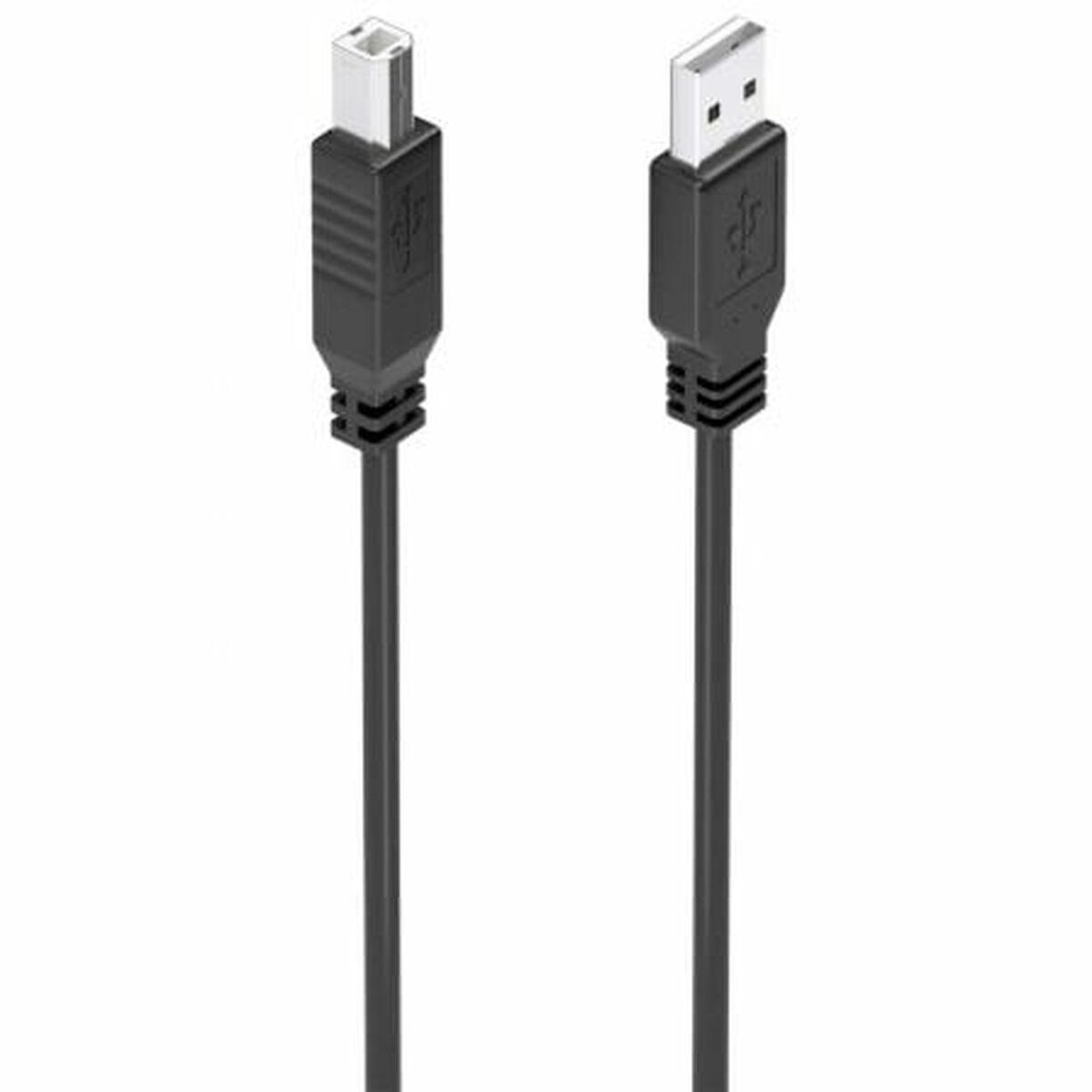 USB-kabel Aisens A101-0881 USB A til USB B - 10 m, sort