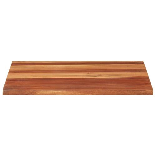 Bordplade 25-27 cm 60x70 cm massivt akacietræ