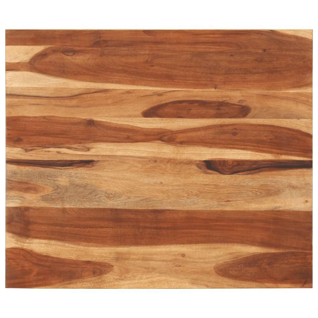 Bordplade 15-16 mm 70x80 cm massivt akacietræ