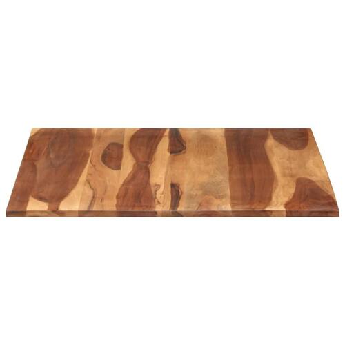 Bordplade 15-16 mm 70x80 cm massivt akacietræ