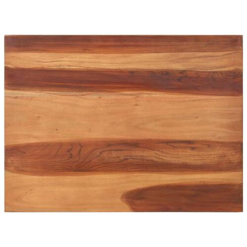 Bordplade 15-16 mm 60x80 cm massivt akacietræ