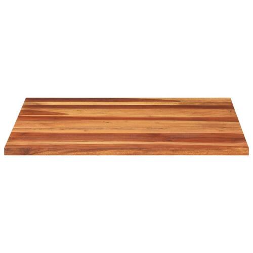 Bordplade 25-27 mm 80x80 cm massivt akacietræ