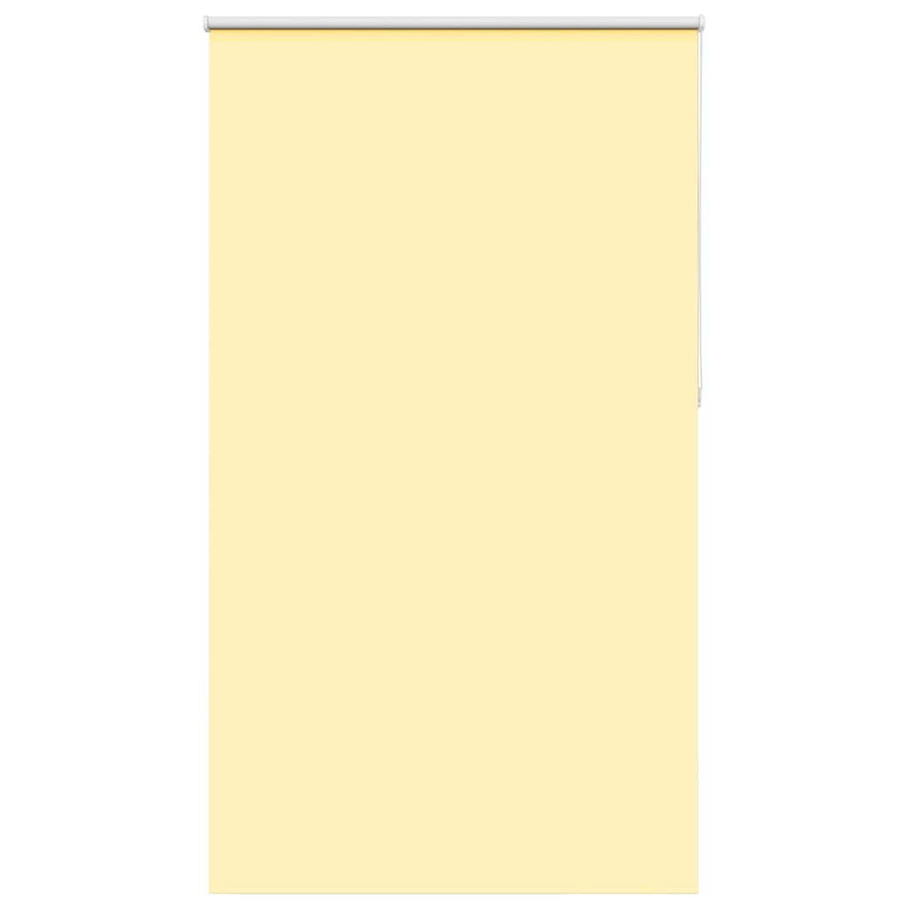 Mørklægningsrullegardin 125×230 cm - gul, stofbredde 121,6 cm billede