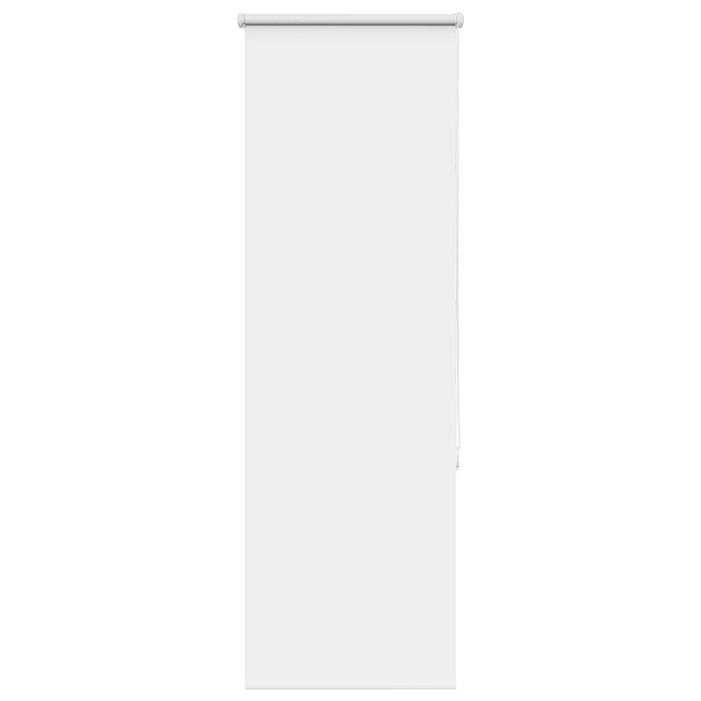 Mørklægnings-rullegardin 45×175 cm - stofbredde 40,7 cm, hvid polyester billede