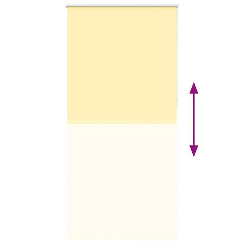Rullegardin mørklægning 95x230 cm stofbredde 90,7 cm polyester