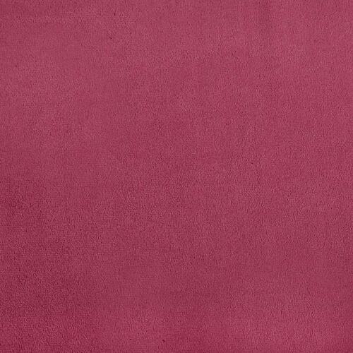 Spisebordsstole 4 stk. velour vinrød