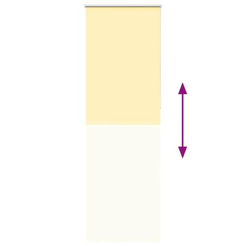 Rullegardin mørklægning 85x230 cm stofbredde 80,7 cm polyester