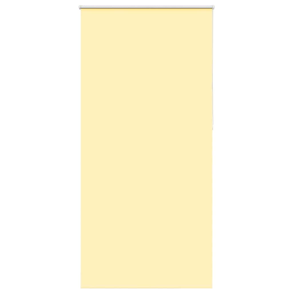 Mørklægningsrullegardin 110×230 cm - gul, polyester billede