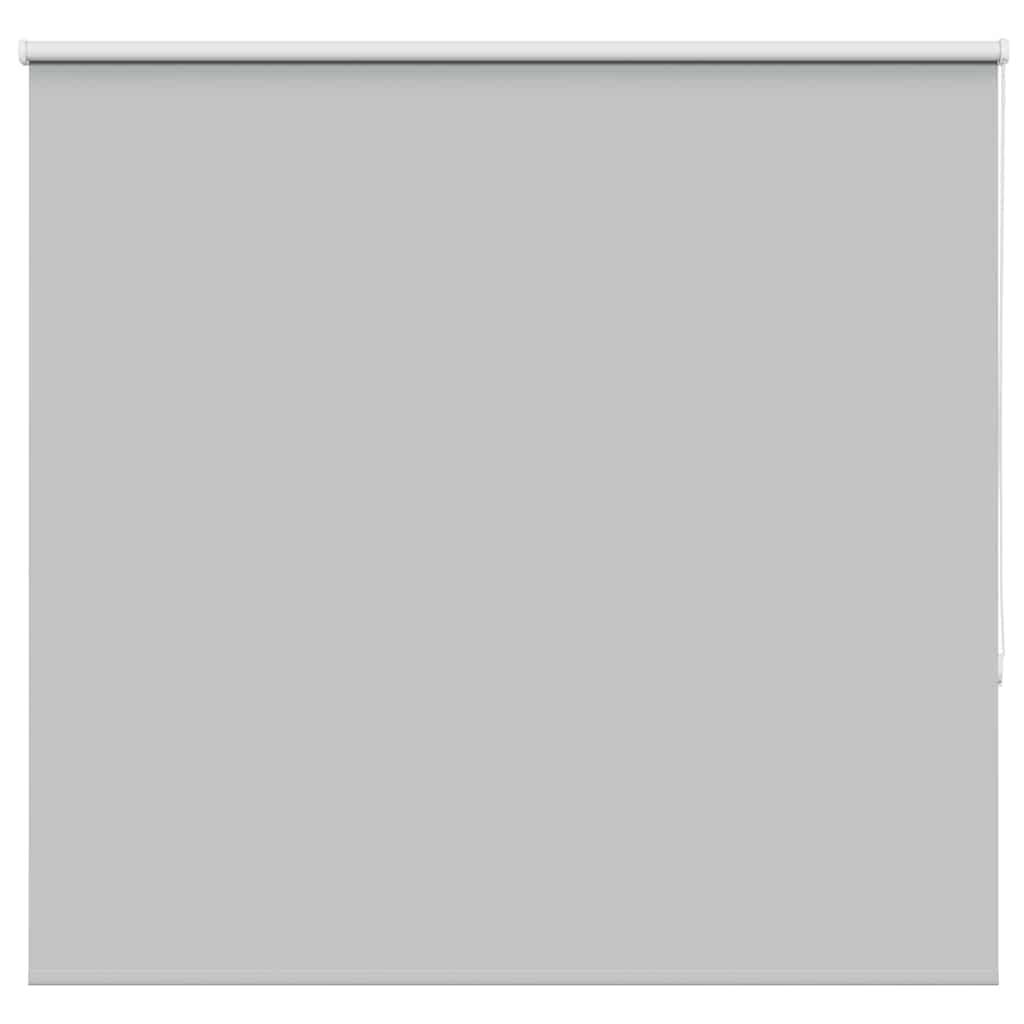 Rullegardin mørklægning 145×175 cm - lysegrå, polyester billede