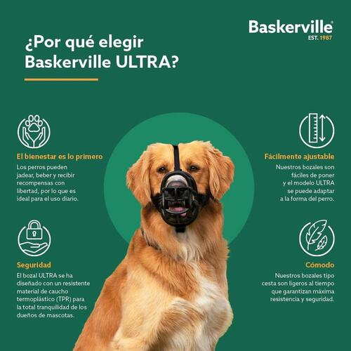 Mundkurv Company of Animals Sort 3