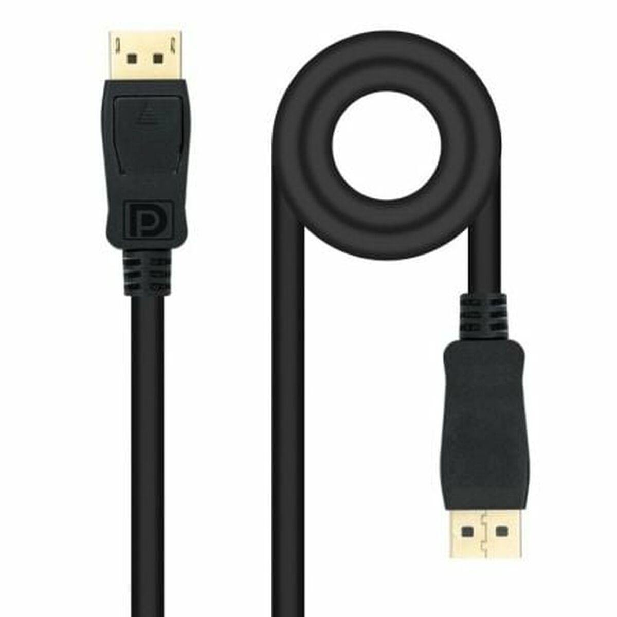 NANOCABLE DisplayPort-kabel 1,5 m - Sort