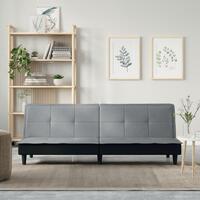 Sovesofa stof lysegrå