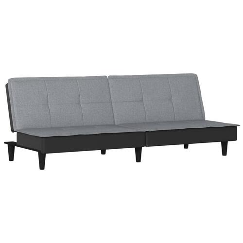 Sovesofa stof lysegrå