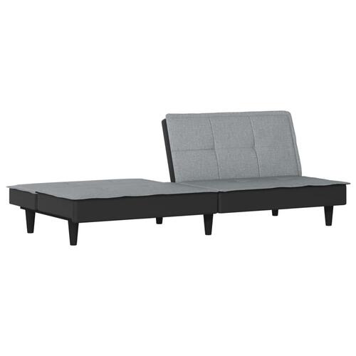 Sovesofa stof lysegrå