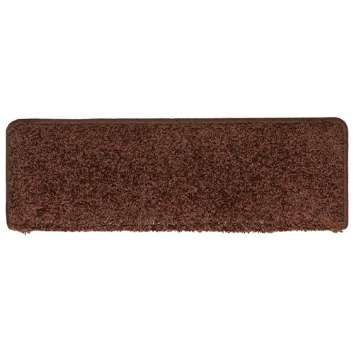 Trappemåtter 30 stk. 65x21x4 cm brun