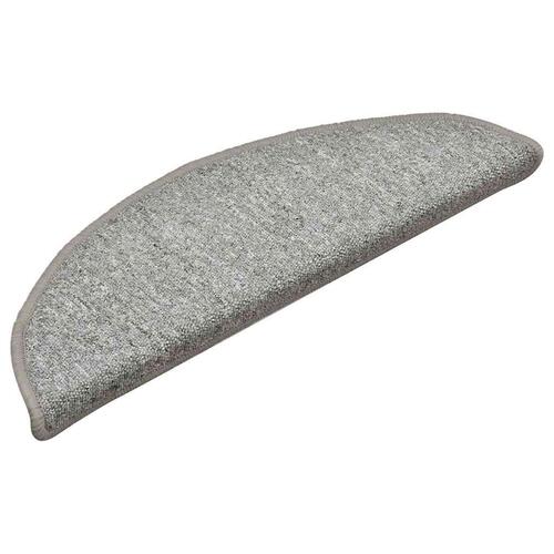 Trappemåtter 30 stk. 56x17x3 cm lysegrå