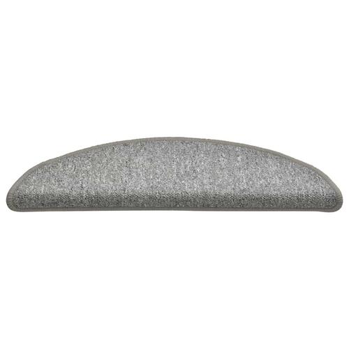 Trappemåtter 30 stk. 56x17x3 cm lysegrå