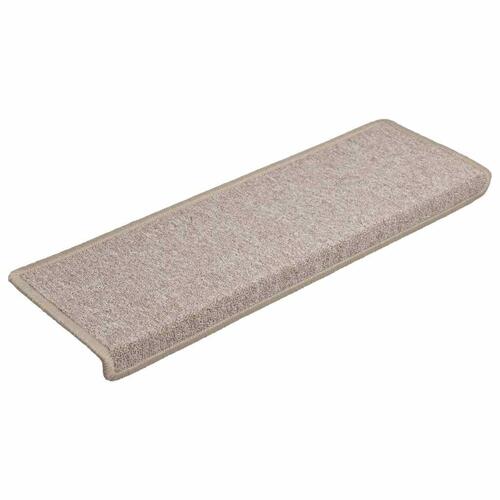 Trappemåtter 30 stk. 65x21x4 cm gråbrun