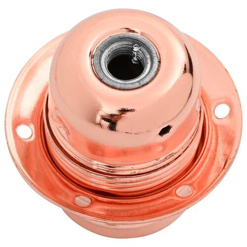 Lampeholdere 2 stk rosaguld E27