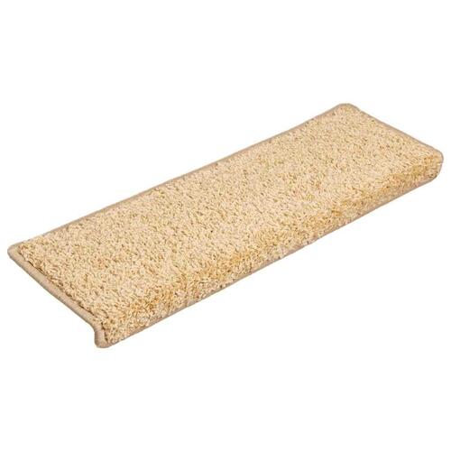 Trappemåtter 30 stk. 65x21x4 cm brun