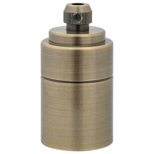 Lampeholdere 2 stk bronze E27