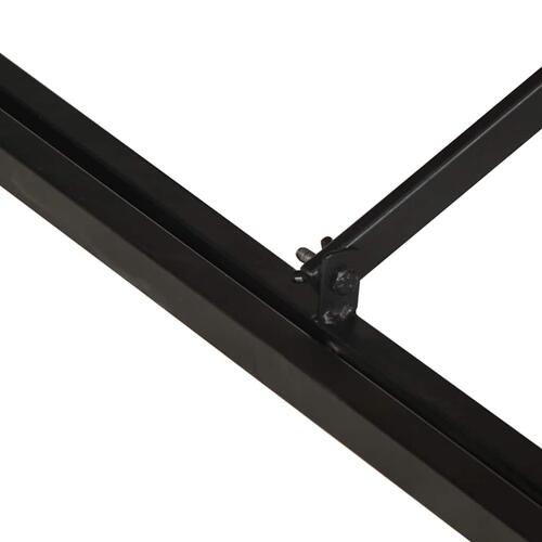 Sofabord 100x100x35 cm massivt genbrugstræ flerfarvet