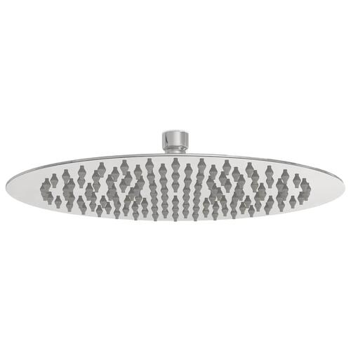 Regnbrusehoved 25 cm rund rustfrit stål 304