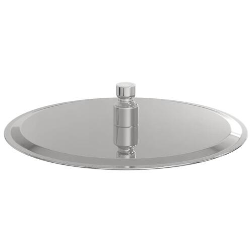 Regnbrusehoved 25 cm rund rustfrit stål 304