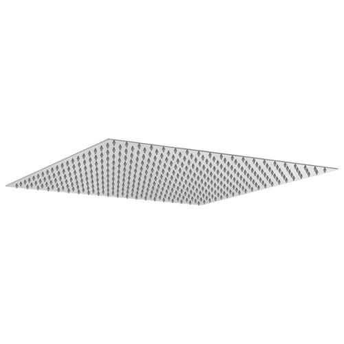 Regnbrusehoved 50x50 cm firkantet rustfrit stål 304