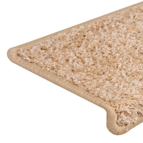 Trappemåtter 30 stk. 65x21x4 cm guldfarvet