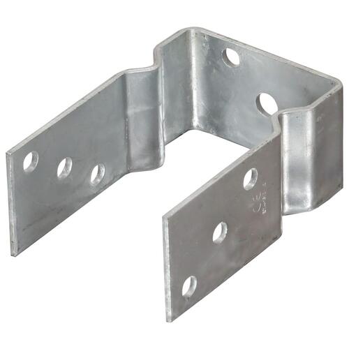 Jordankre 12 stk. 9x6x15 cm galvaniseret stål sølvfarvet