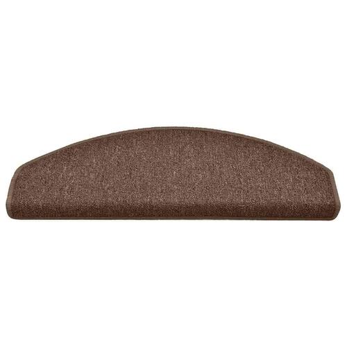 Trappemåtter 30 stk. 65x24x4 cm brun