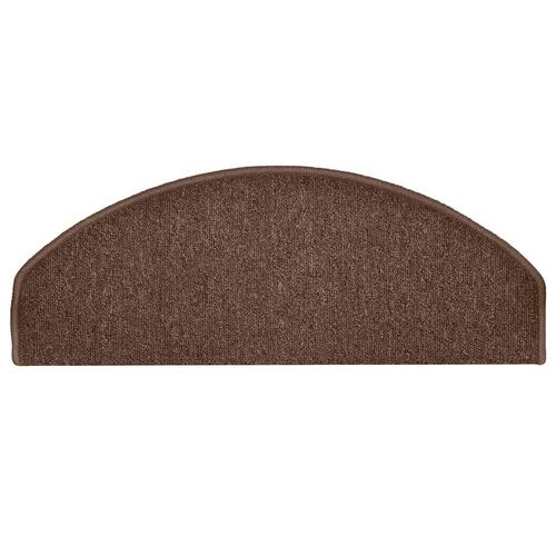 Trappemåtter 30 stk. 65x24x4 cm brun