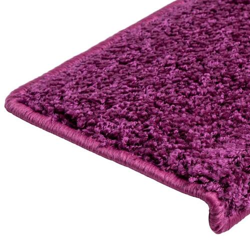 Trappemåtter 30 stk. 65x21x4 cm violet