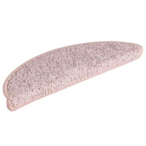 Trappemåtter 30 stk. 56x17x3 cm lyserød