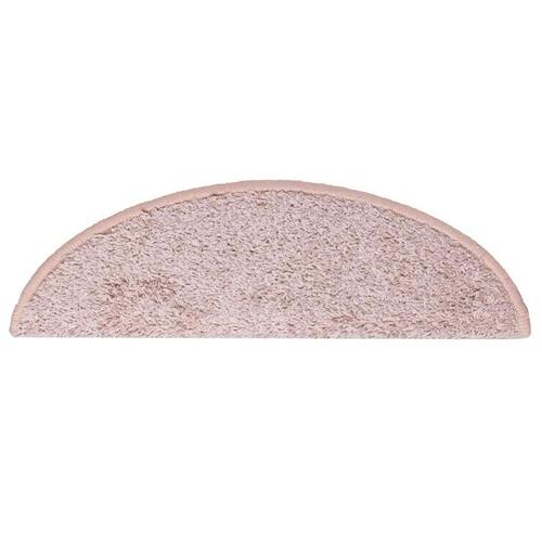Trappemåtter 30 stk. 56x17x3 cm lyserød