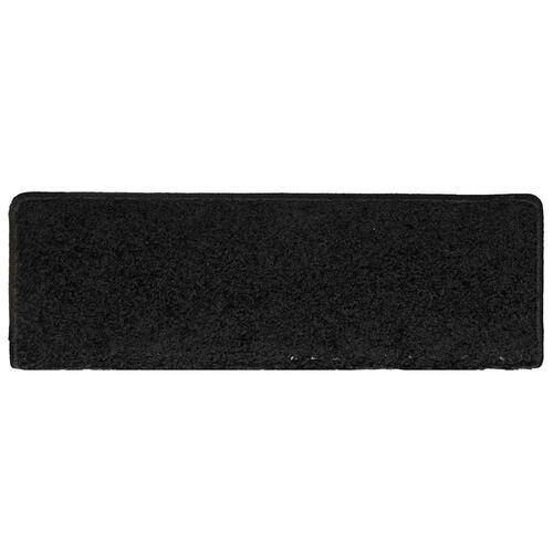 Trappemåtter 30 stk. 65x21x4 cm sort
