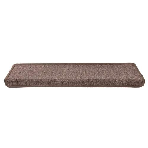 Trappemåtter 30 stk. 65x21x4 cm brun