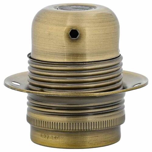 Lampeholdere 2 stk bronze E27