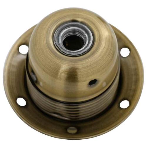 Lampeholdere 2 stk bronze E27