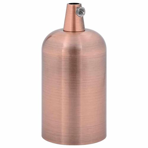 Lampeholdere 2 stk rød bronze E27