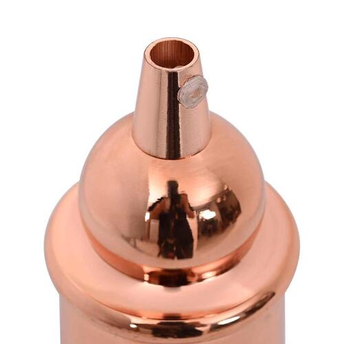 Lampeholdere 2 stk rosaguld E27