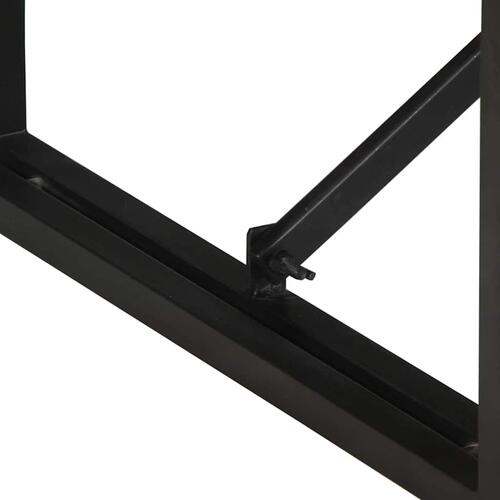 Sofabord 80x40x35 cm massivt ru mangotræ