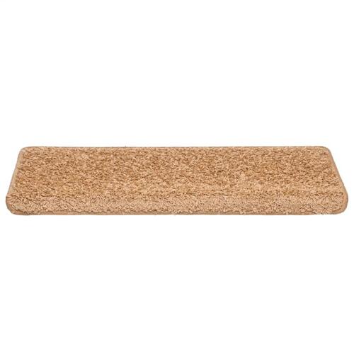 Trappemåtter 30 stk. 65x21x4 cm beige