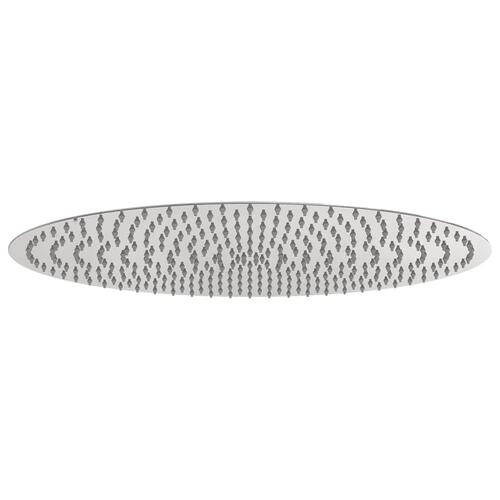 Regnbrusehoved 50 cm rund rustfrit stål 304