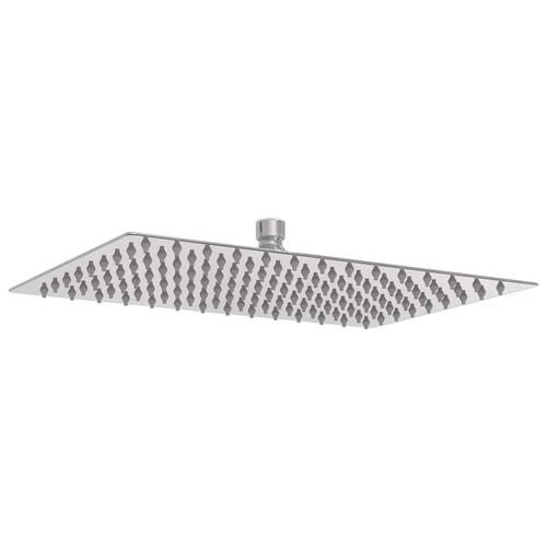 Regnbrusehoved 30x20 cm rektangulær rustfrit stål 304