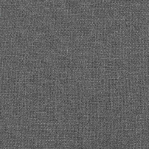 Sengeramme uden madras - mørkegrå stof 100x200 cm