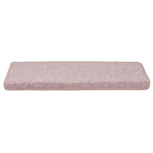 Trappemåtter 30 stk. 65x21x4 cm hvid og lyserød